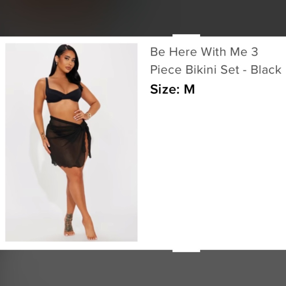 Be here with me 2 piece bikini set